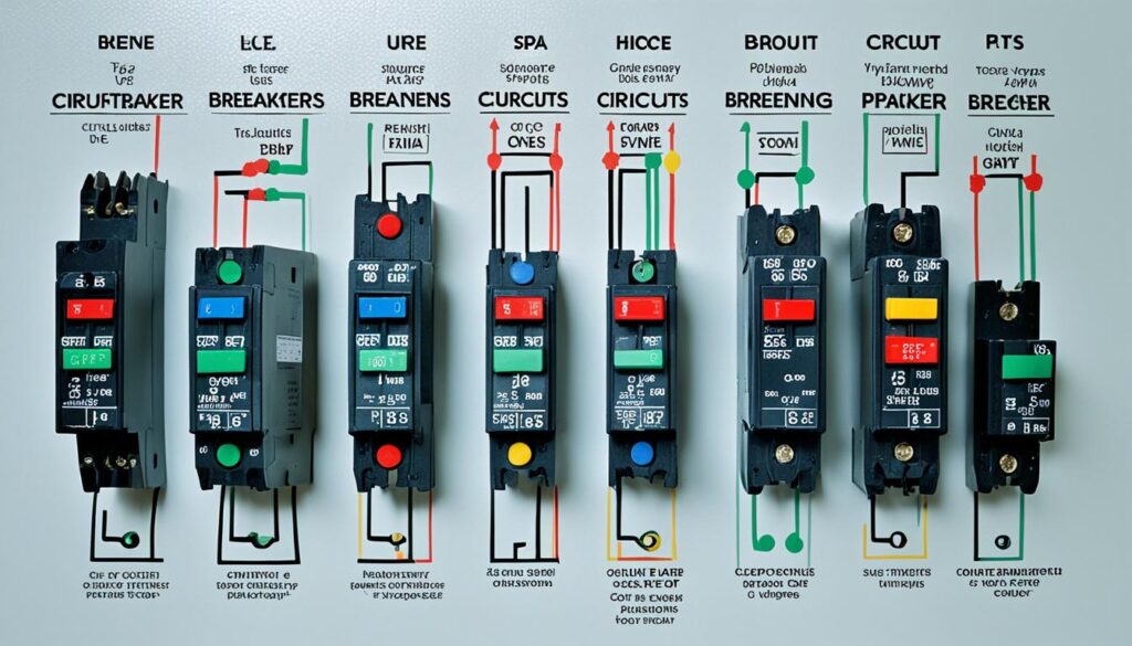 Circuit breaker types